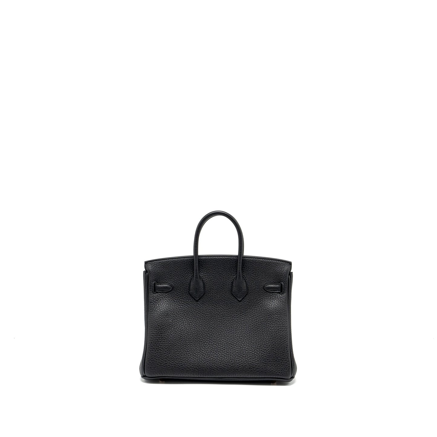 Hermes Birkin 25 Togo Black RGHW Stamp Z