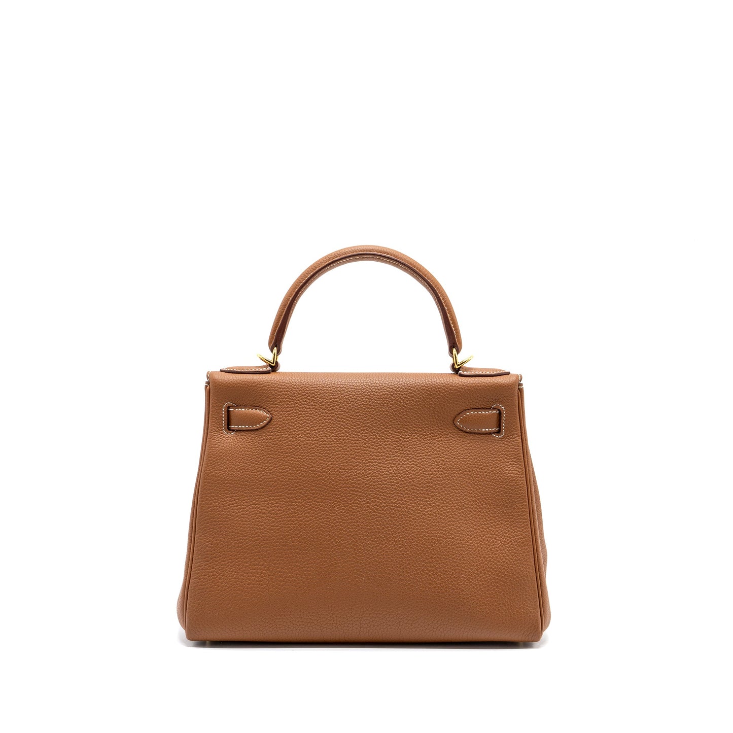 Hermes Kelly 28 TOGO Gold GHW Stamp U