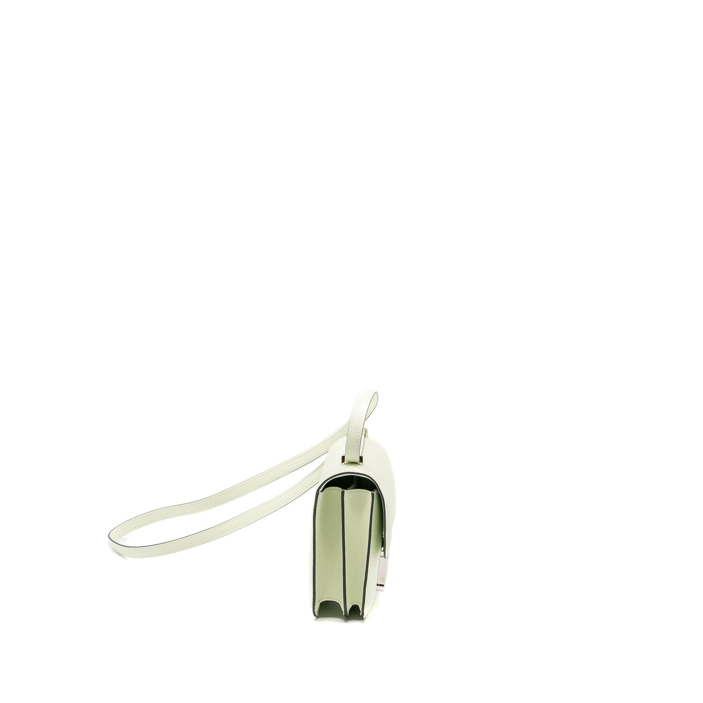 Hermes Mini Constance Epsom Vert Fizz SHW Stamp U