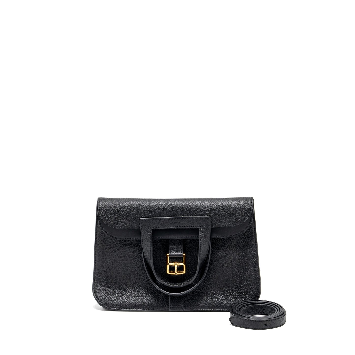 Hermes Halzan 31 clemence black GHW stamp B