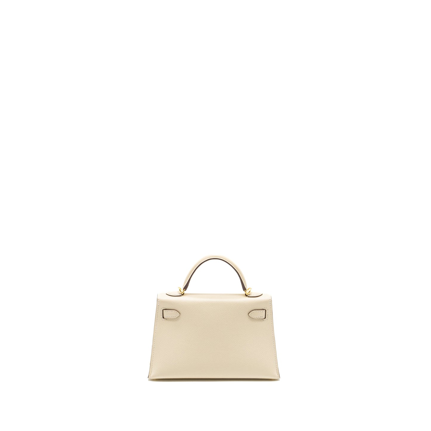 Hermes Mini Kelly II epsom nata GHW stamp Z