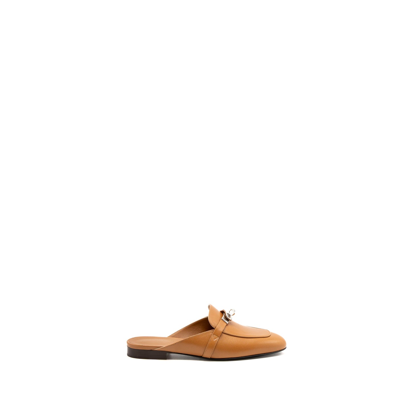 Hermes Size 37 OZ Mule Naturel SHW
