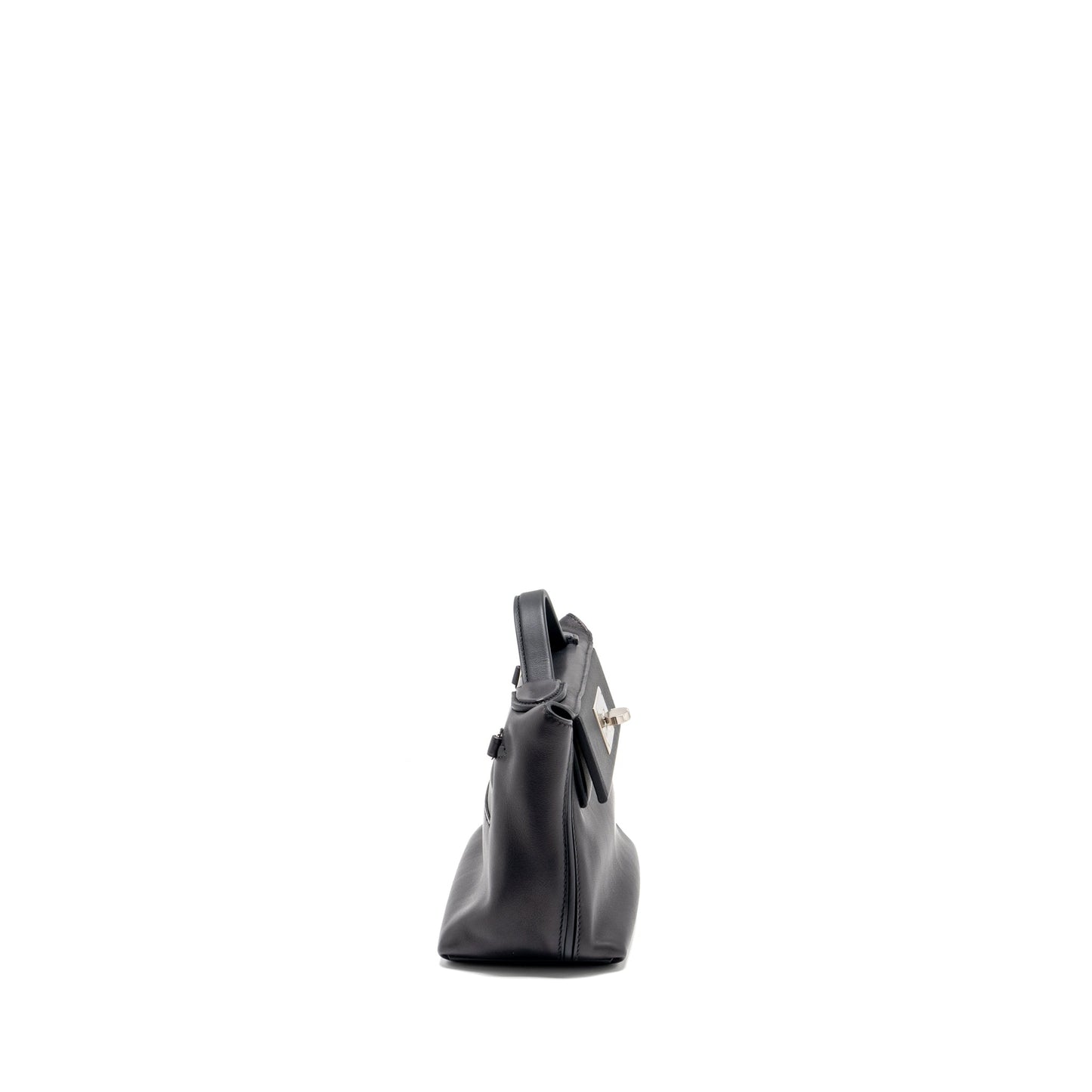 Hermes Mini 24/24 2424-21 Bag Swift Black SHW Stamp U