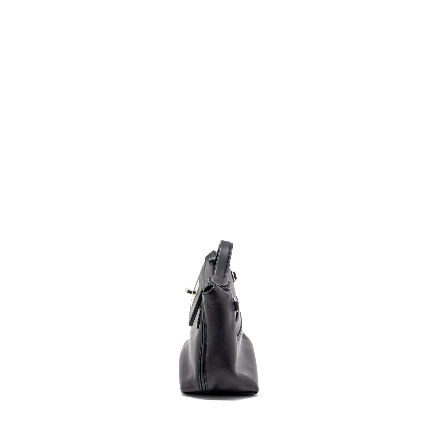 Hermes Mini 24/24 2424-21 Bag Swift Black SHW Stamp U