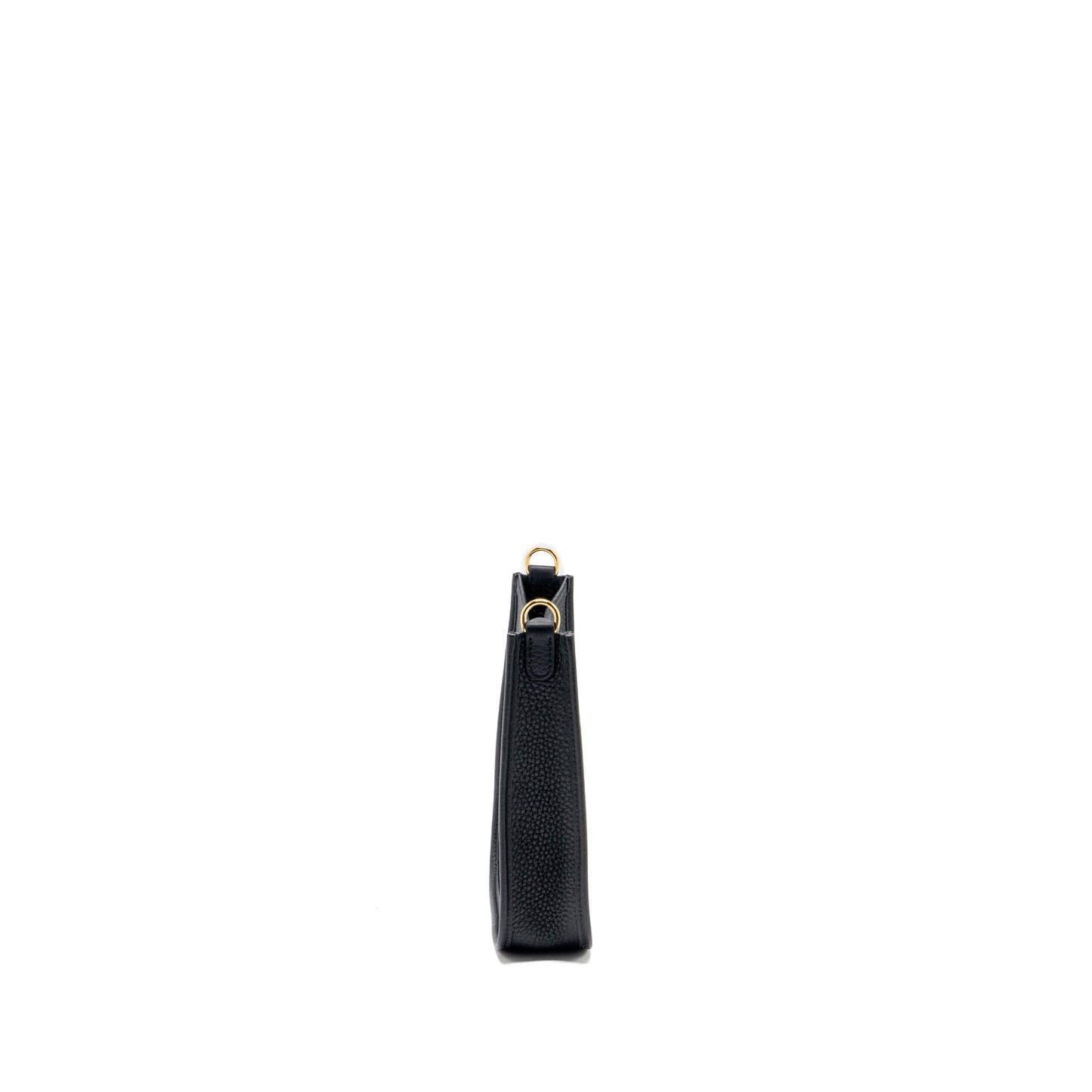Hermes Mini Evelyne Clemence Black GHW Stamp B