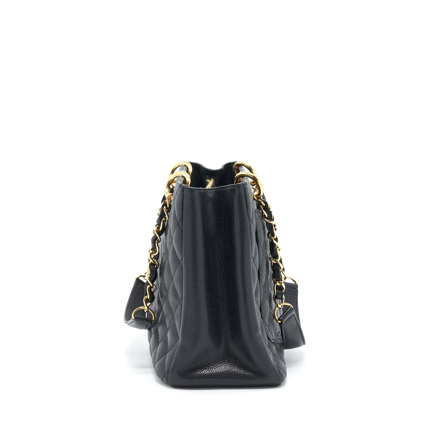 Chanel Grand Shopping Tote Bag Caviar Black GHW