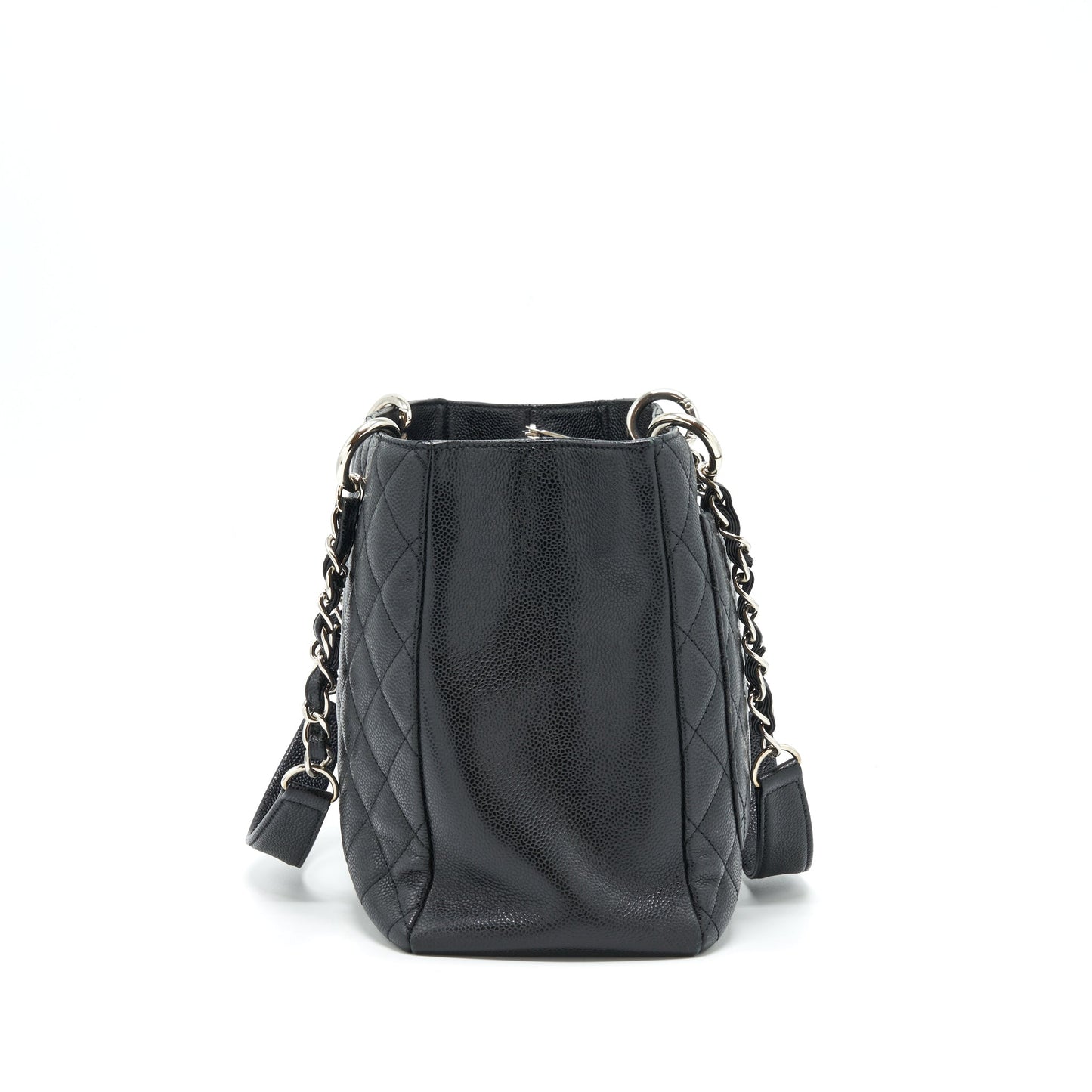 Chanel Grand Shopping Tote Bag Caviar Black SHW