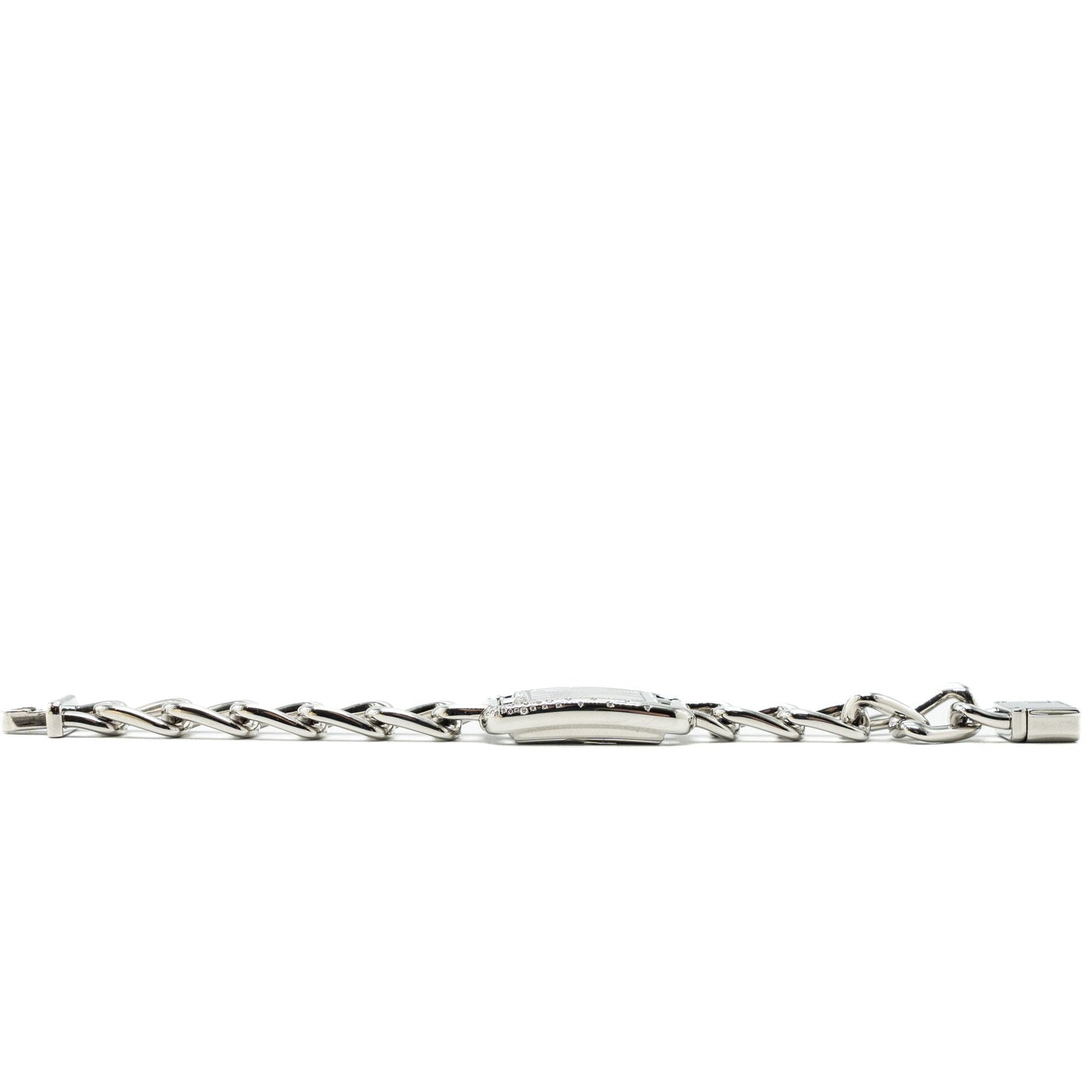 Hermes Nantucket watch 29mm steel bracelet with diamonds