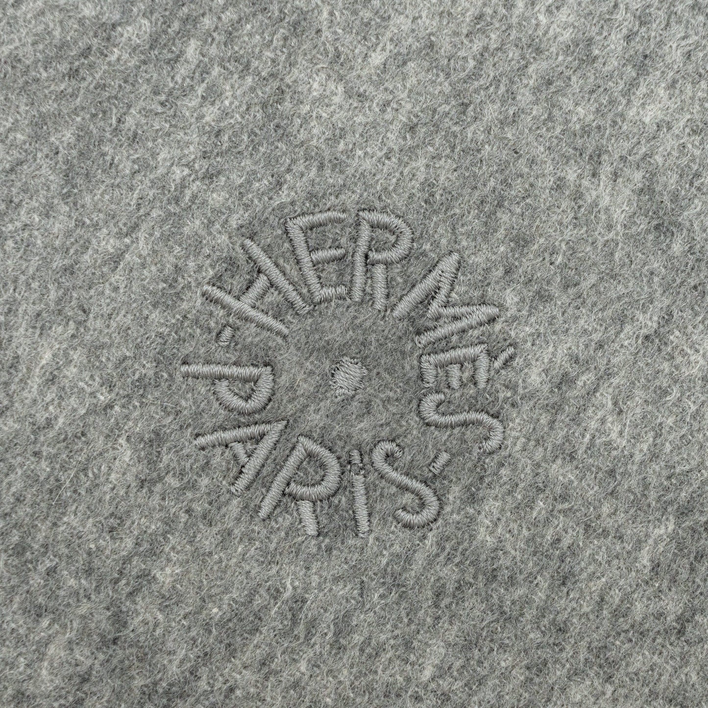 Hermes 70*175cm Double Face Scarf Cashmere Grey