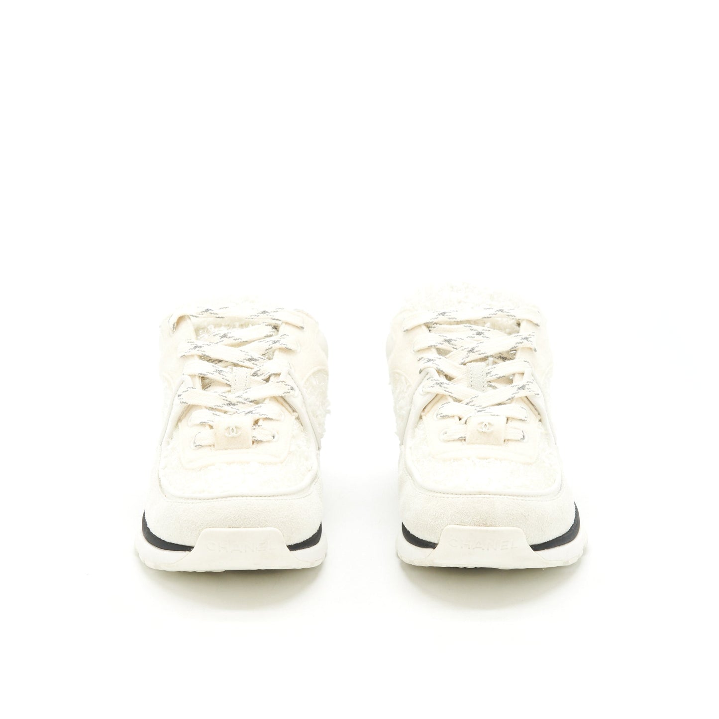 Chanel Size 35 Sneakers White (Size Run Small)