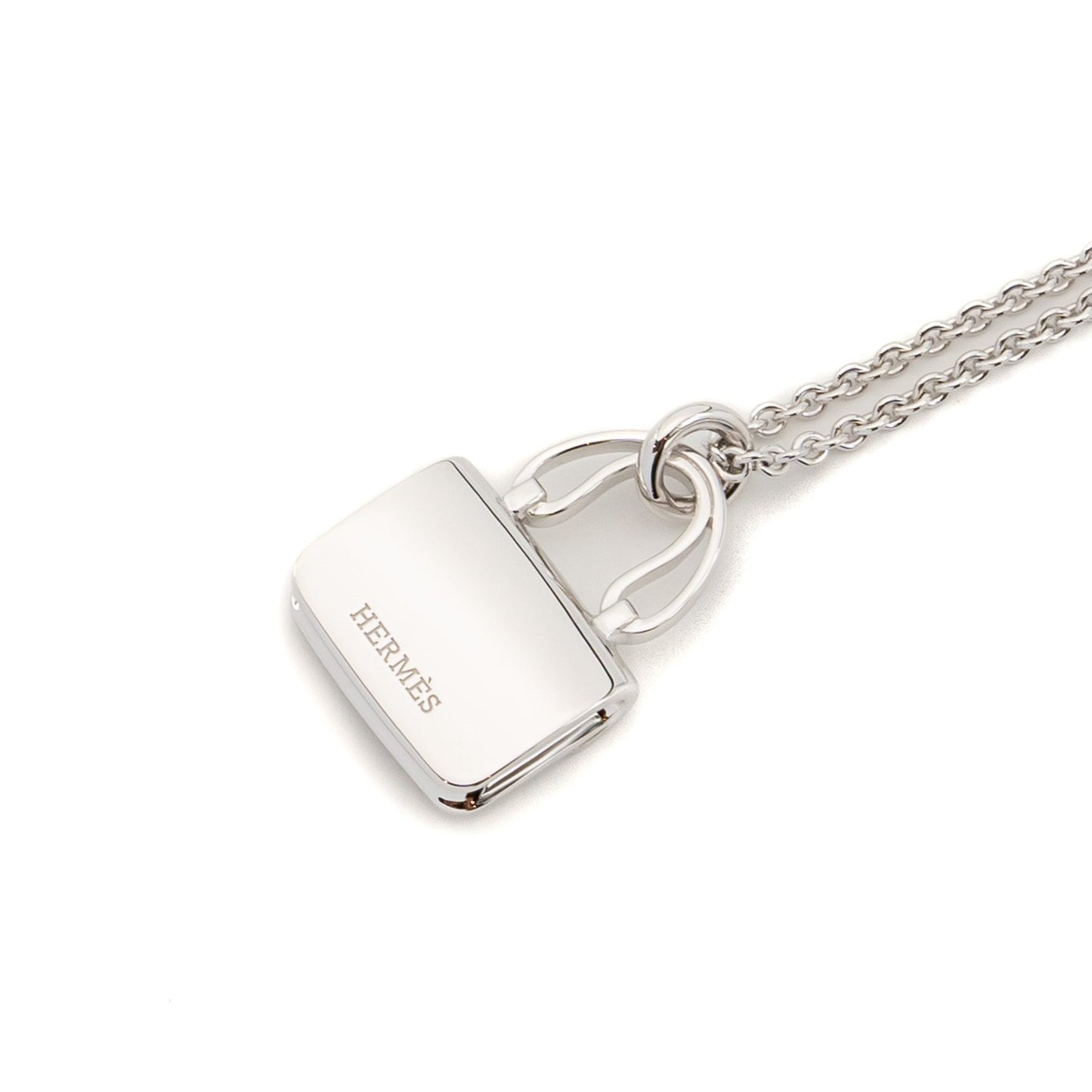 Hermes Amulette constance pendant white gold, Diamonds
