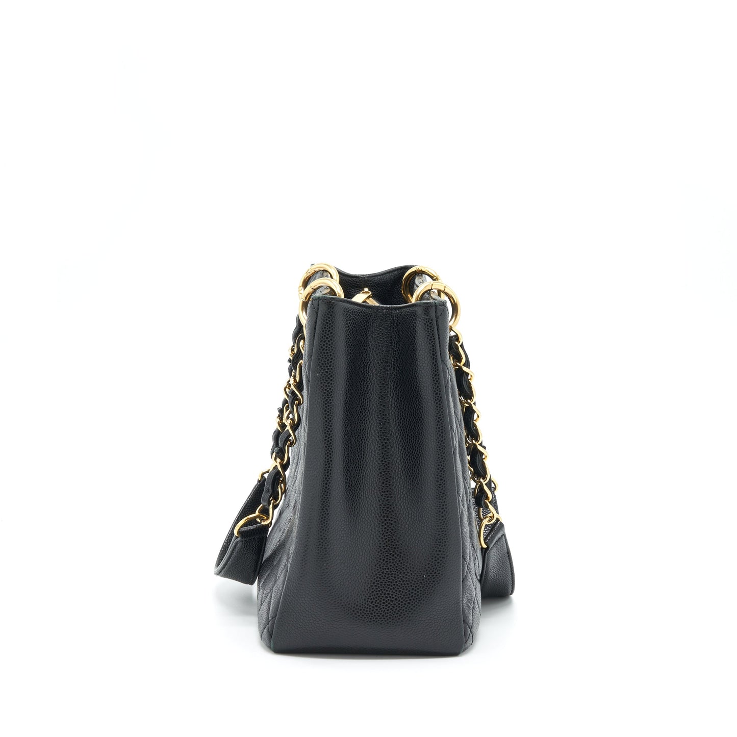 Chanel Grand Shopping Tote Caviar Black GHW