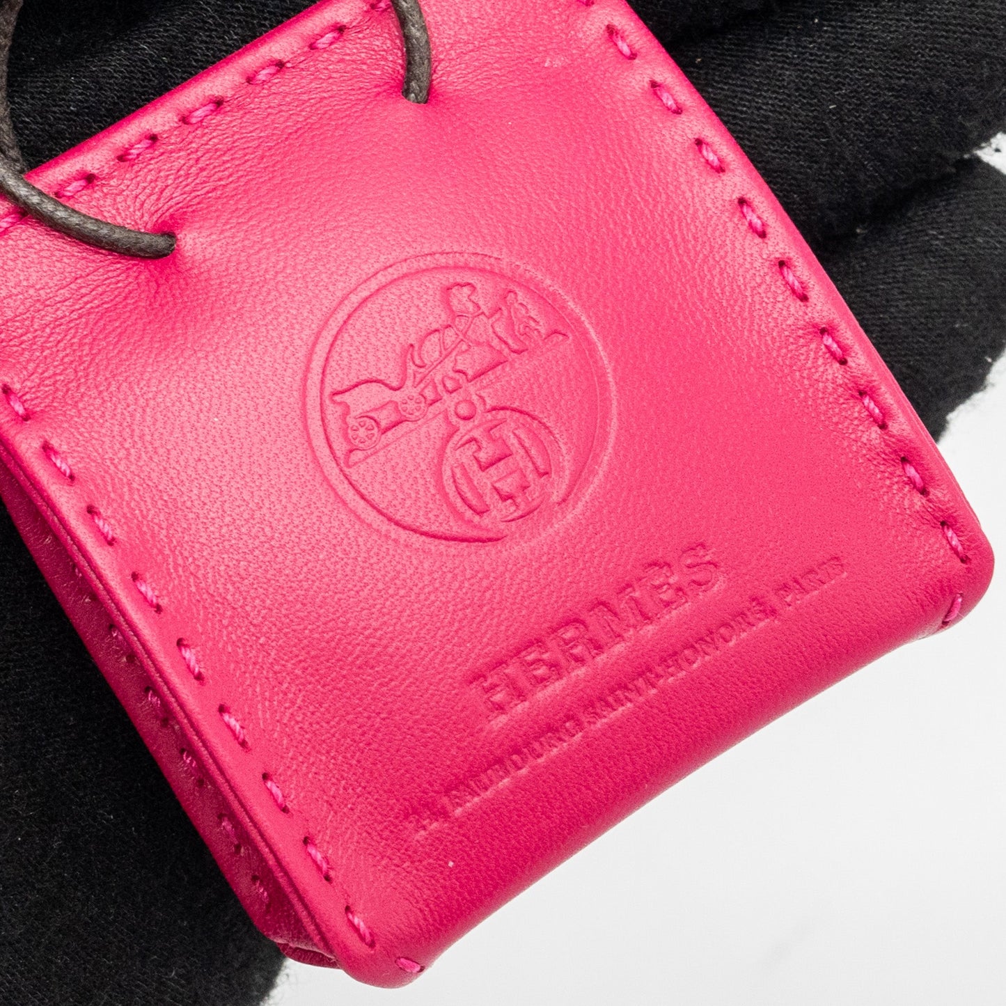 Hermes orange BAG charm rose Mexico