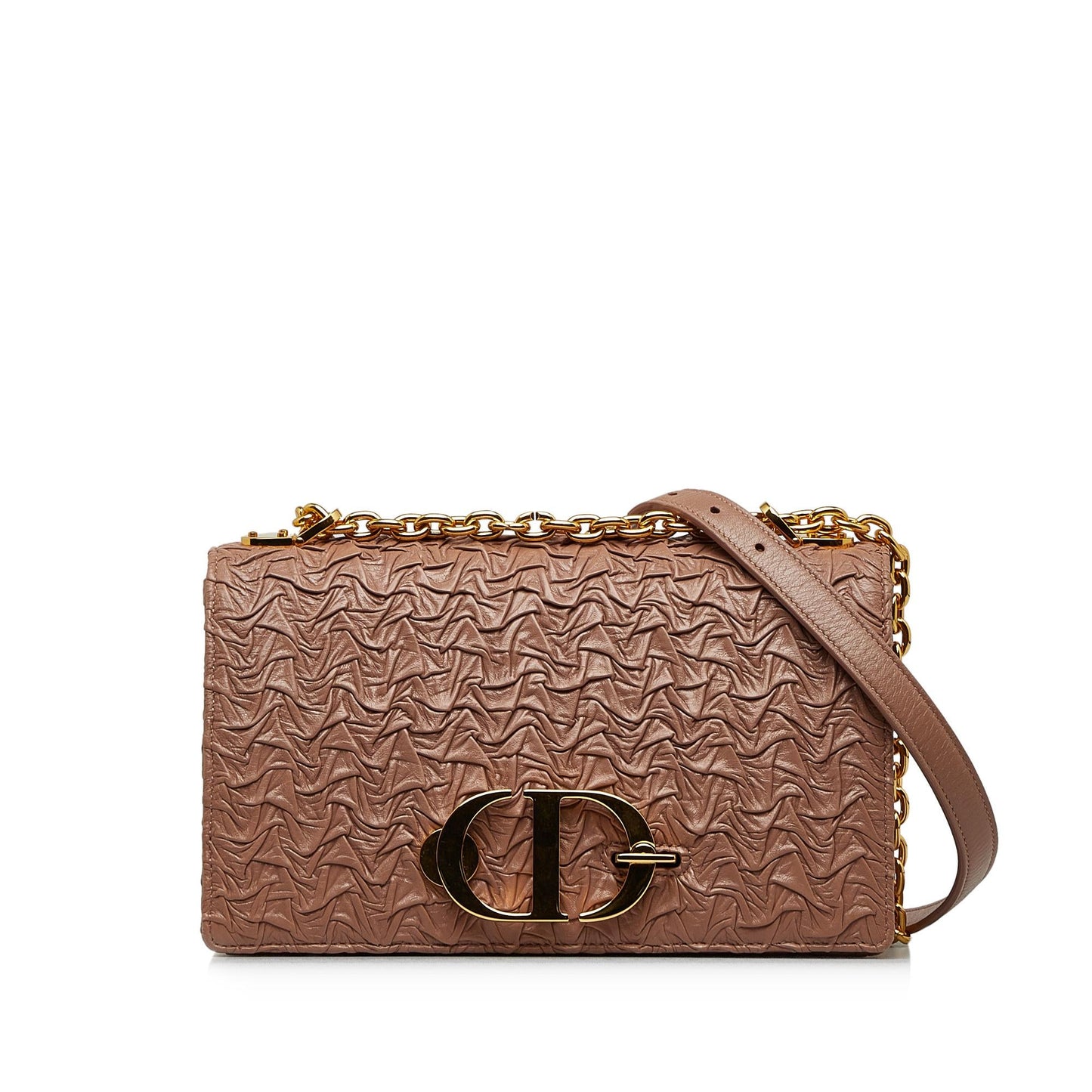 Dior 30 Montaigne Wavy Crinkled Flap (SHG-Uz2Jxn)