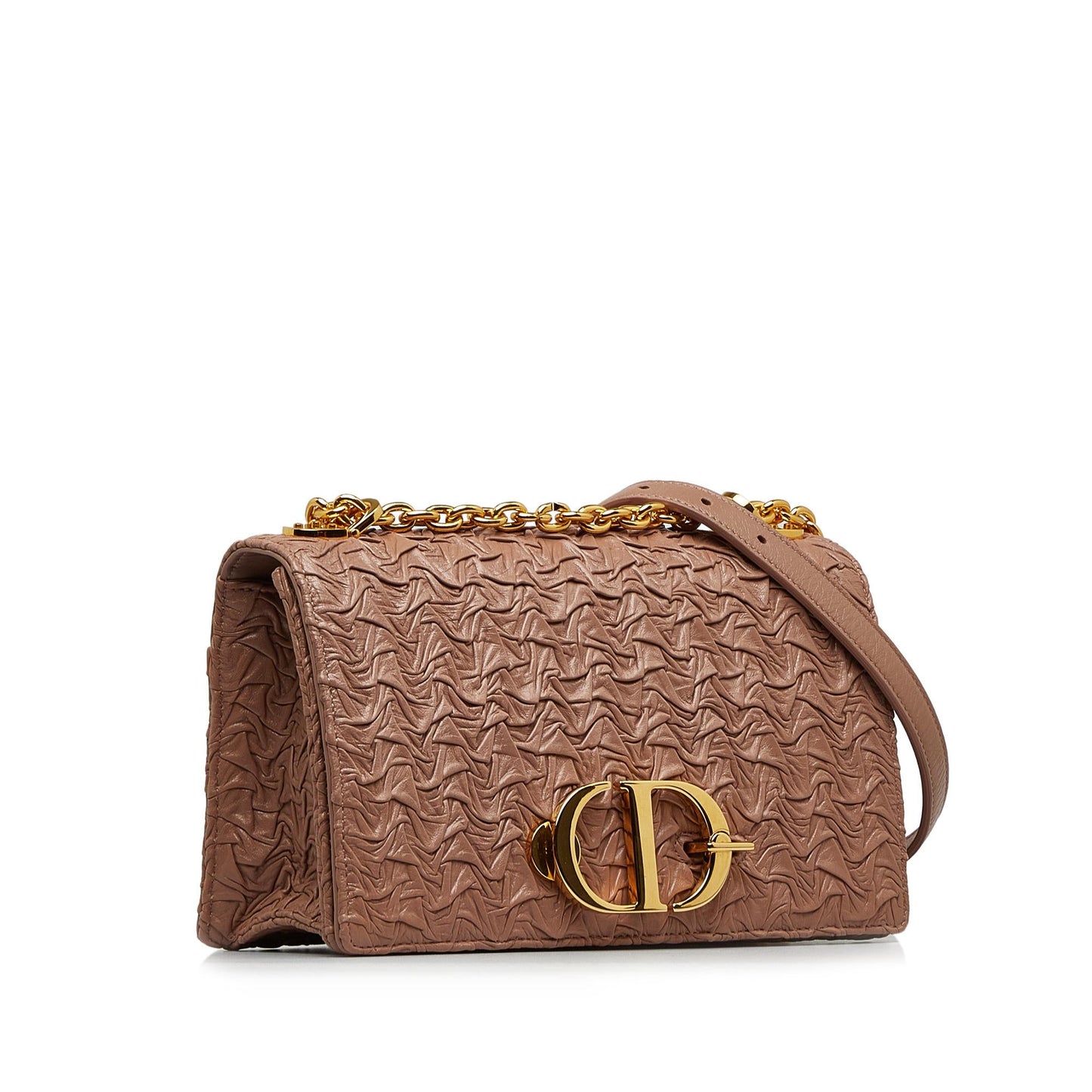 Dior 30 Montaigne Wavy Crinkled Flap (SHG-Uz2Jxn)