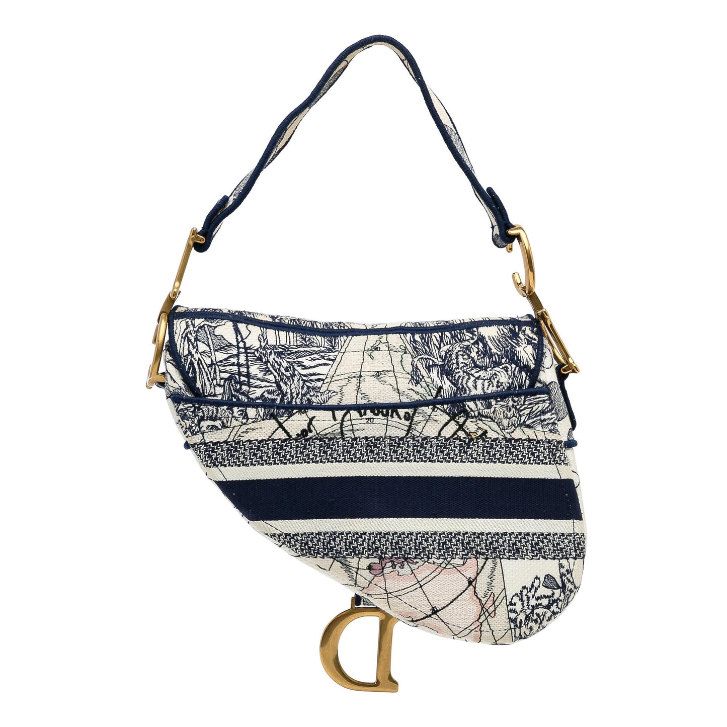 Dior Around the World Saddle Bag (SHG-Te9x45)