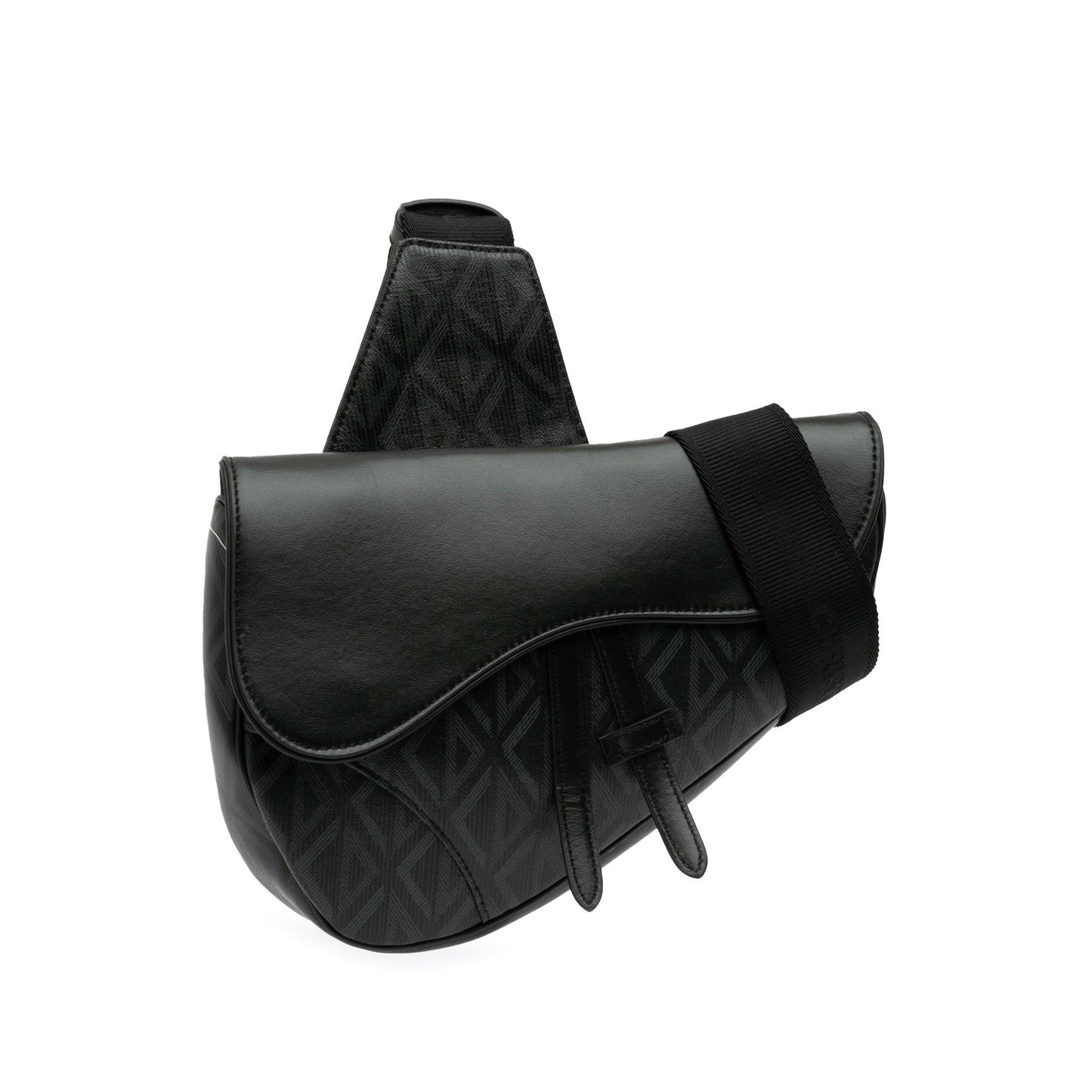 Dior CD Diamond Saddle Bag (SHG-MQmCva)