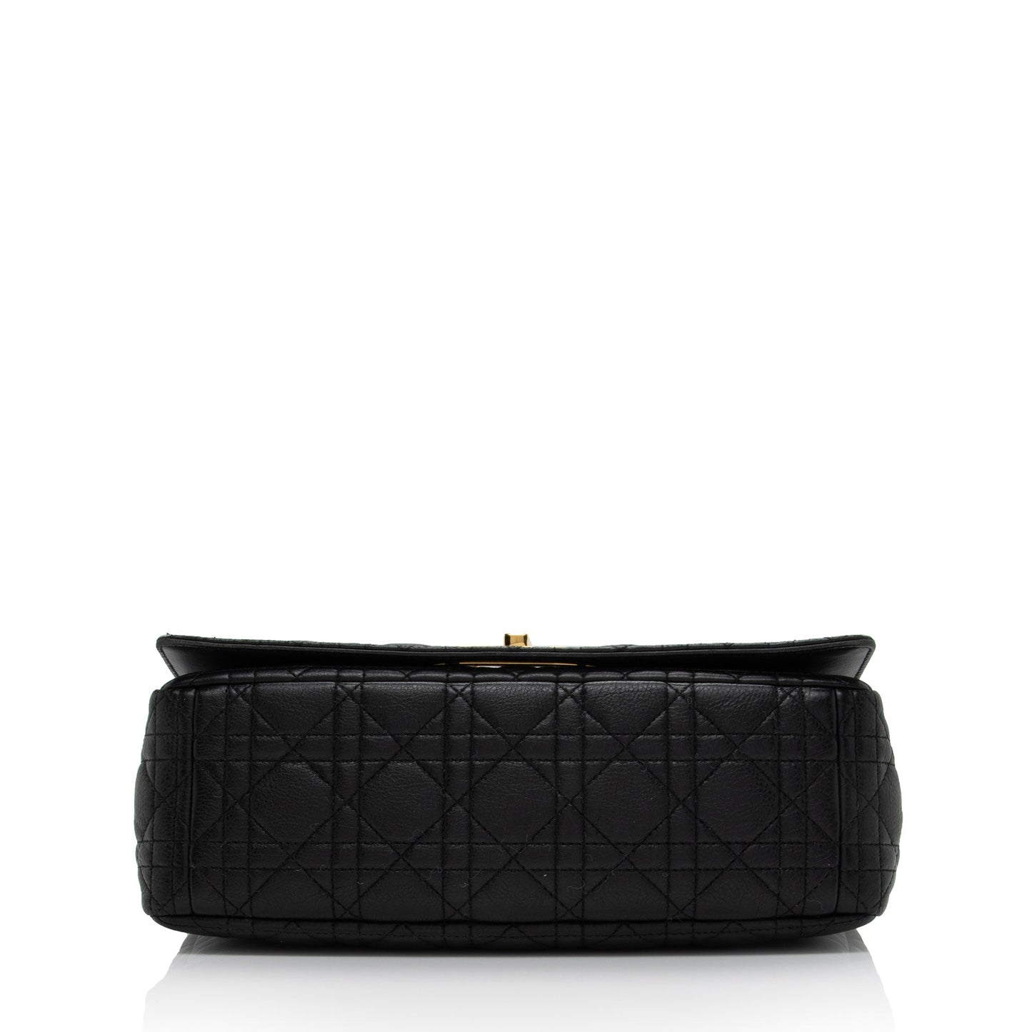 Dior Cannage Calfskin Caro Large Shoulder Bag (SHF-NckJ9e)