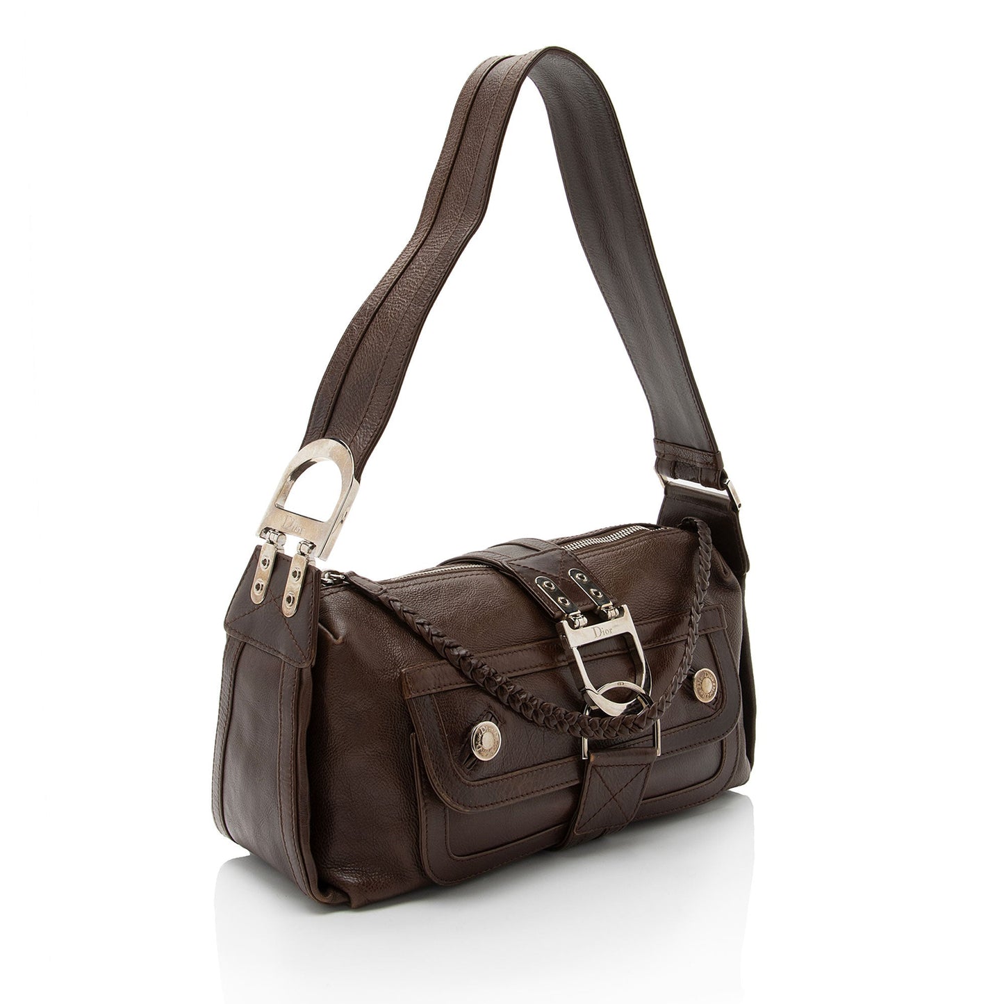 Dior Calfskin Flight E/W Large Shoulder Bag (SHF-ICjmQC)