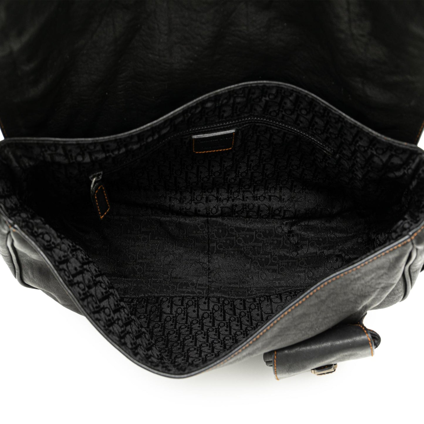 Dior Calfskin Gaucho Double Saddle Shoulder Bag (SHG-XIEEW1)