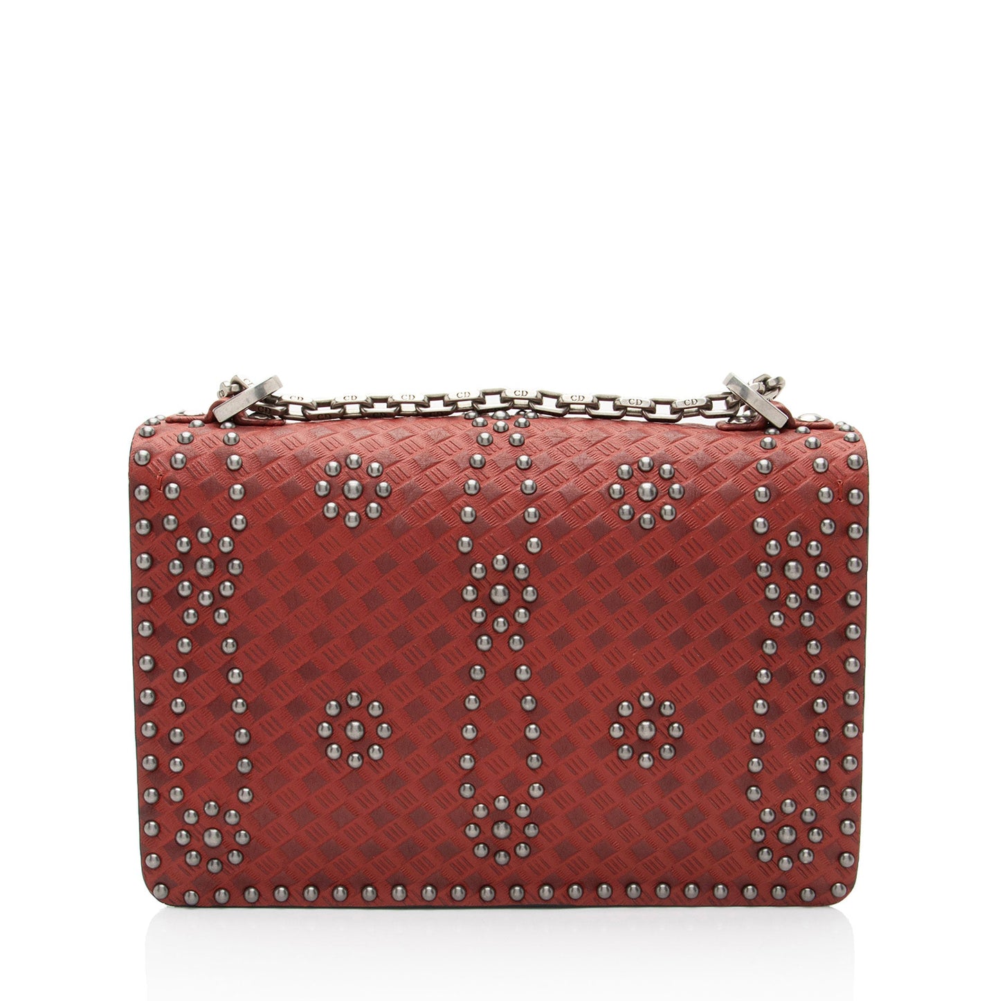 Dior Calfskin Studded Dio(R)evolution J'adior Flap Bag (SHF-j6k1h0)