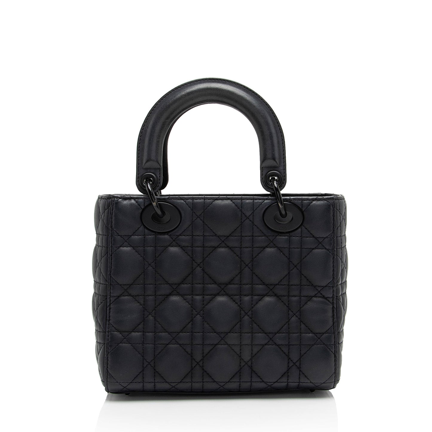 Dior Calfskin Ultra Matte Lady Dior Small Tote (SHF-MCFuwA)