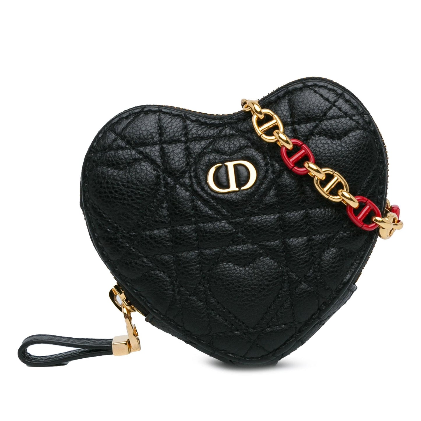 Dior DiorAmour Caro Heart Pouch with Chain (SHG-EAdnsL)
