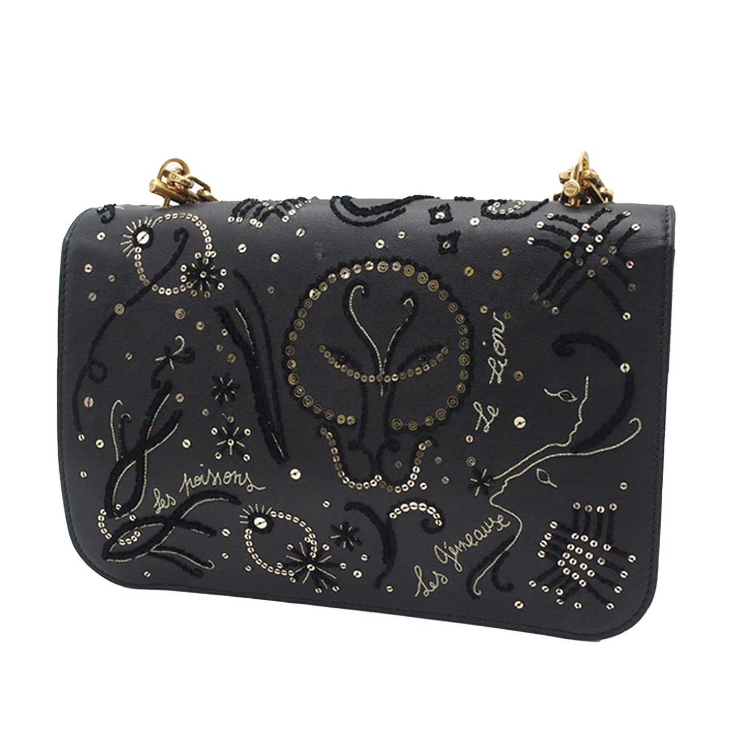 Dior Embellished Dioraddict Flap (SHG-zI6JhN)