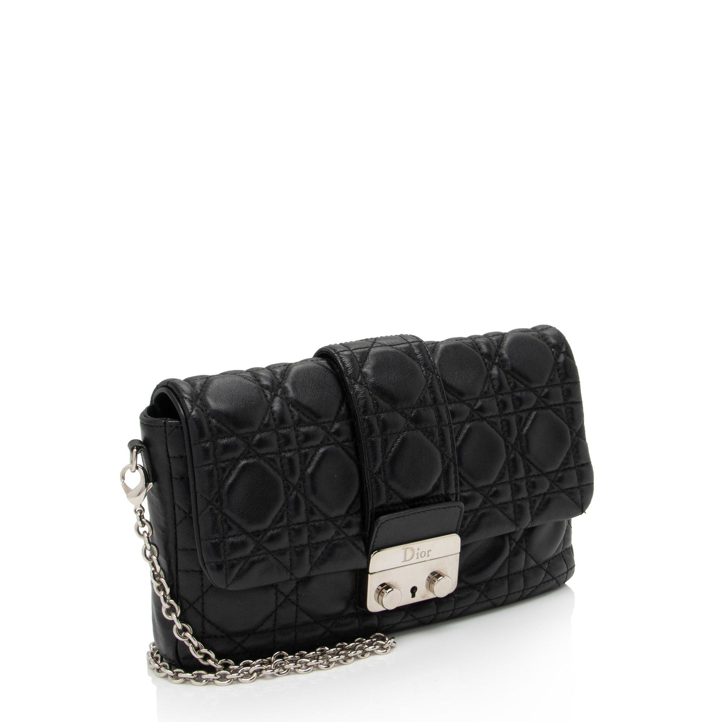 Dior Lambskin Cannage Miss Dior Promenade Crossbody (SHF-ISead3)