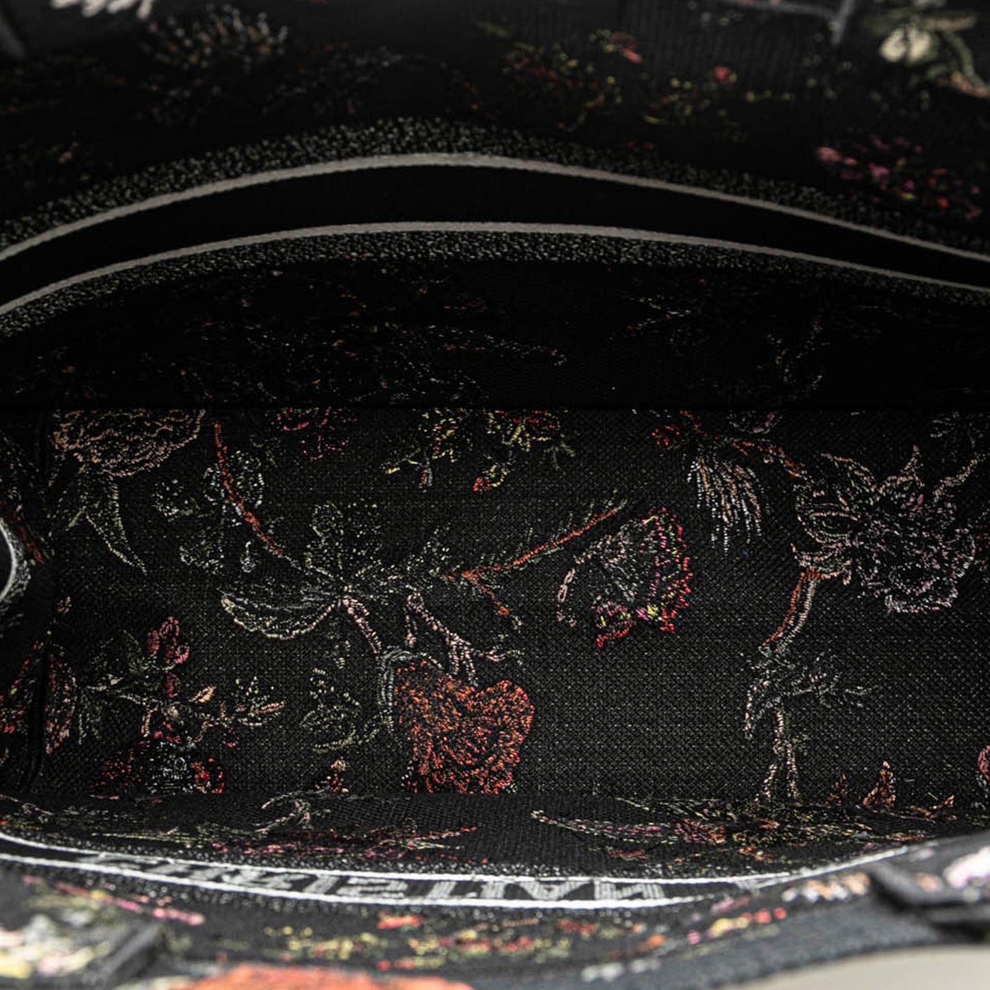 Dior Large Canvas Embroidered Book Tote (SHG-FiiCcc)