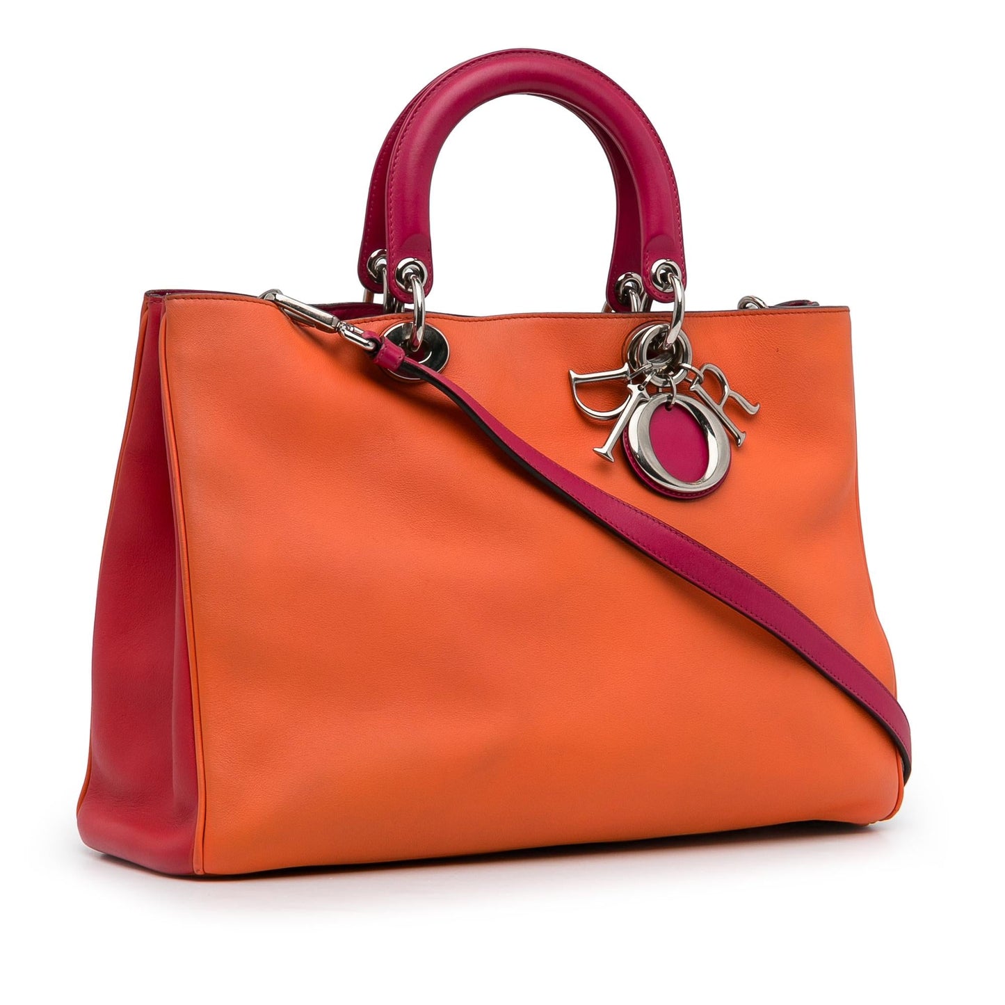 Dior Large Diorissimo Bicolor Satchel (SHG-R4S0Si)