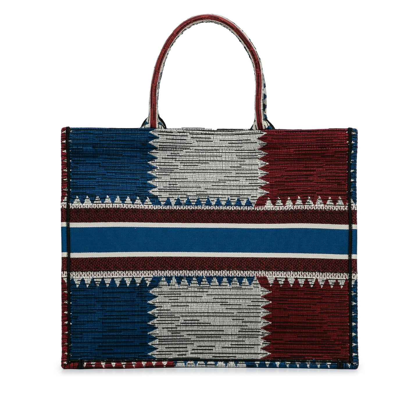 Dior Large French Flag Book Tote (SHG-aGKDvj)