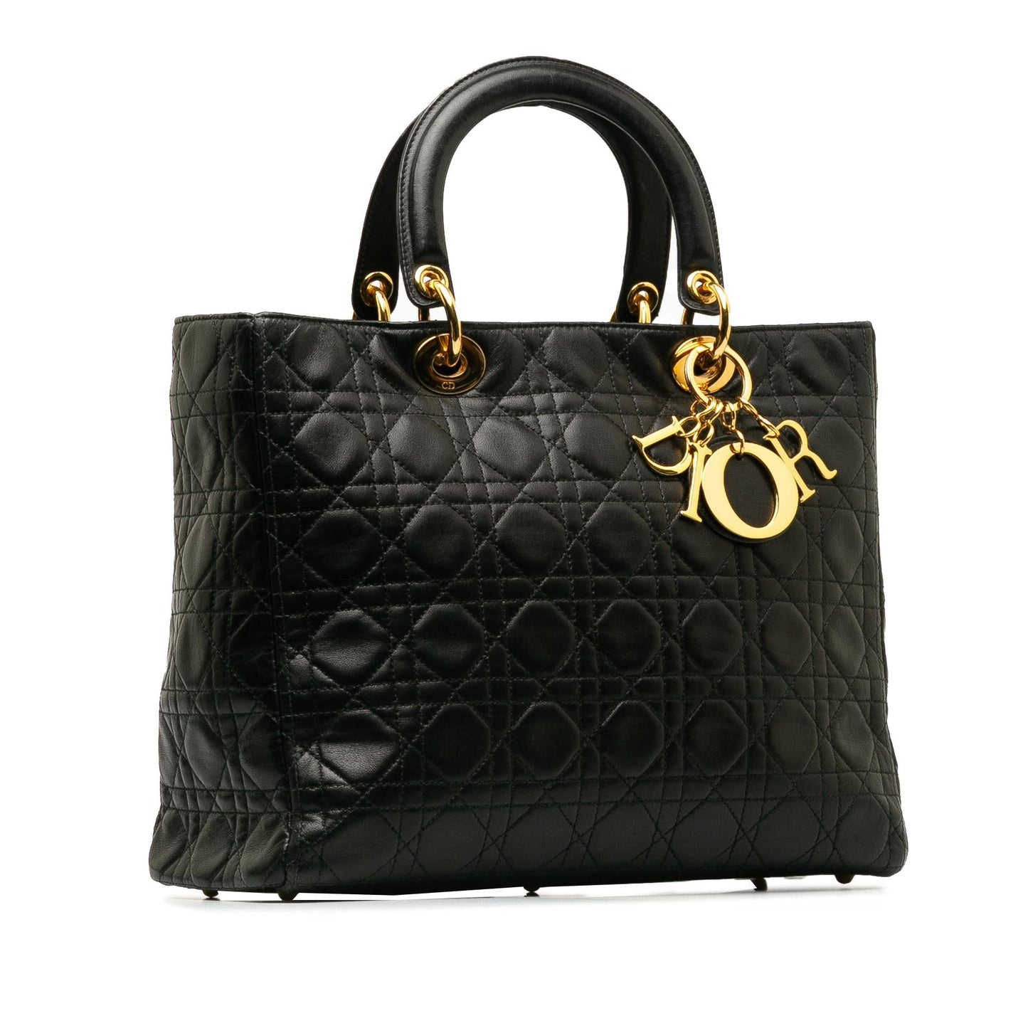 Dior Large Lambskin Cannage Lady Dior (SHG-1eYJTj)