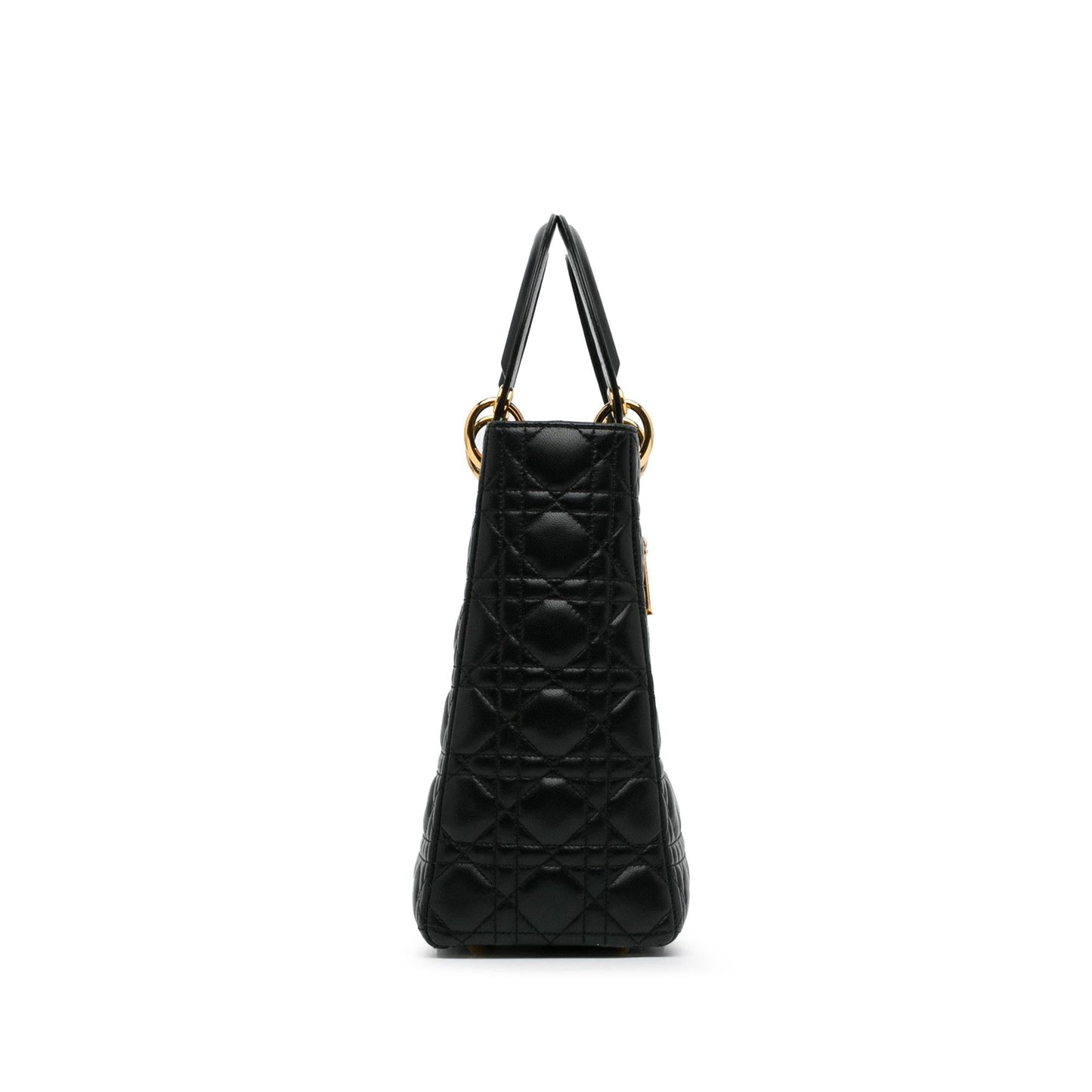 Dior Large Lambskin Cannage Lady Dior (SHG-Hbpskq)