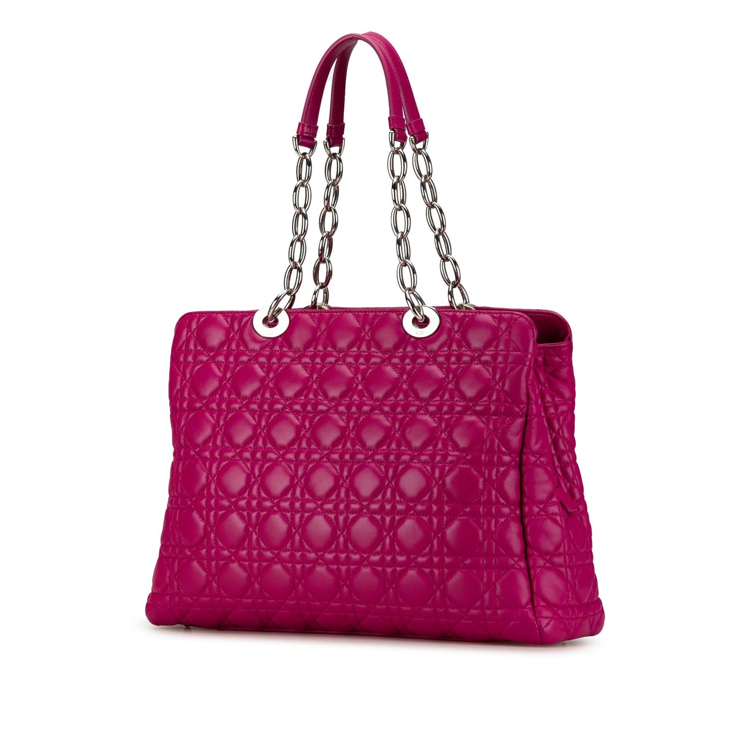 Dior Large Lambskin Cannage Soft Zipped Shopping Tote (SHG-TemZEe)