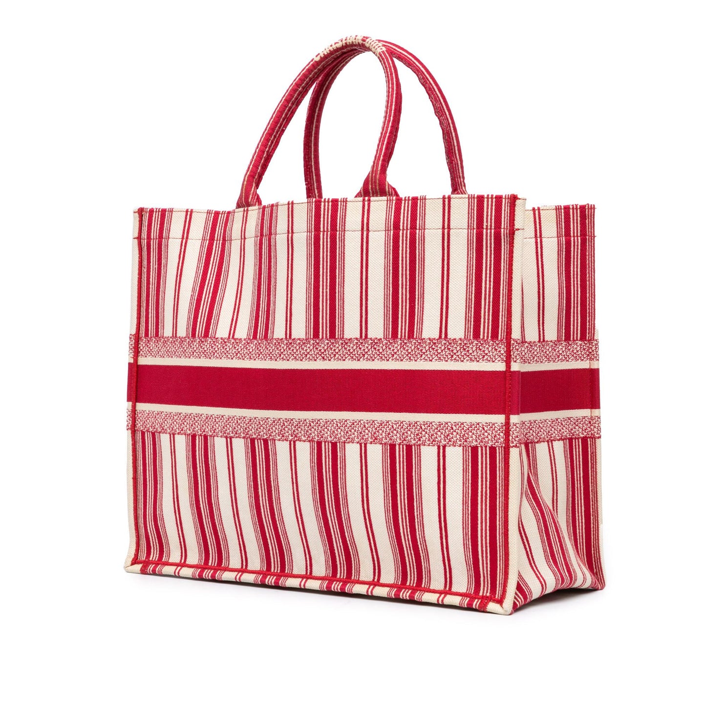 Dior Large Striped Book Tote (SHG-eIF4St)