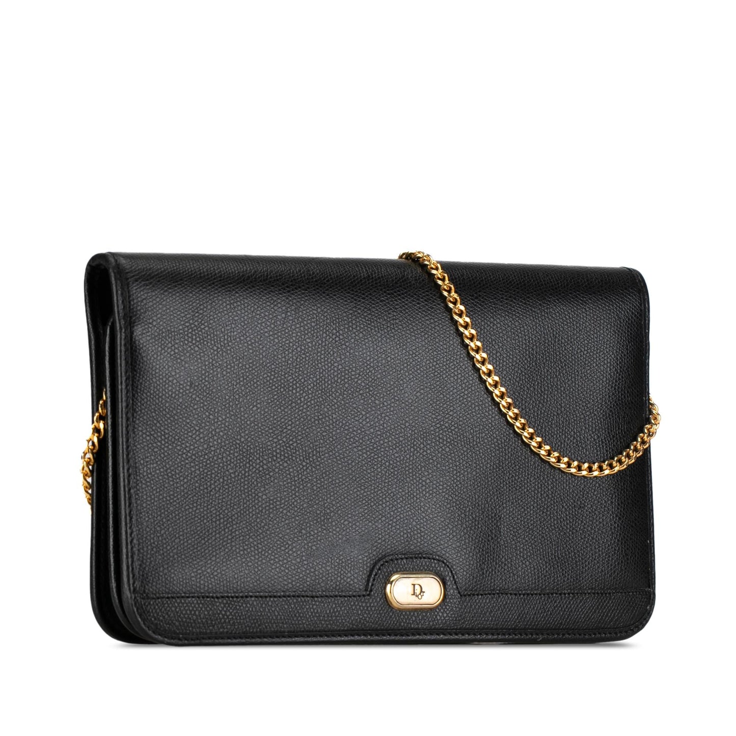 Dior Leather Chain Crossbody (SHG-HVoue8)