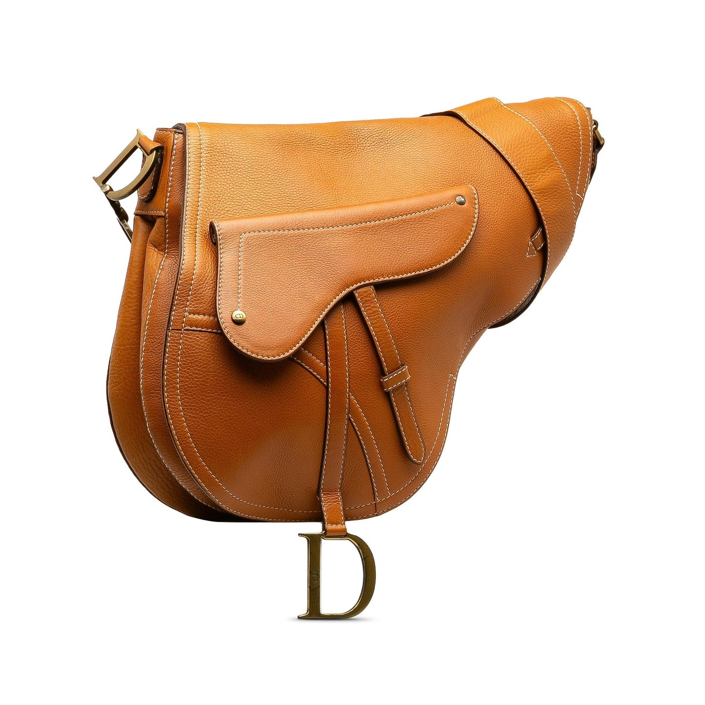 Dior Leather Saddle Crossbody Bag (SHG-hfkG0t)