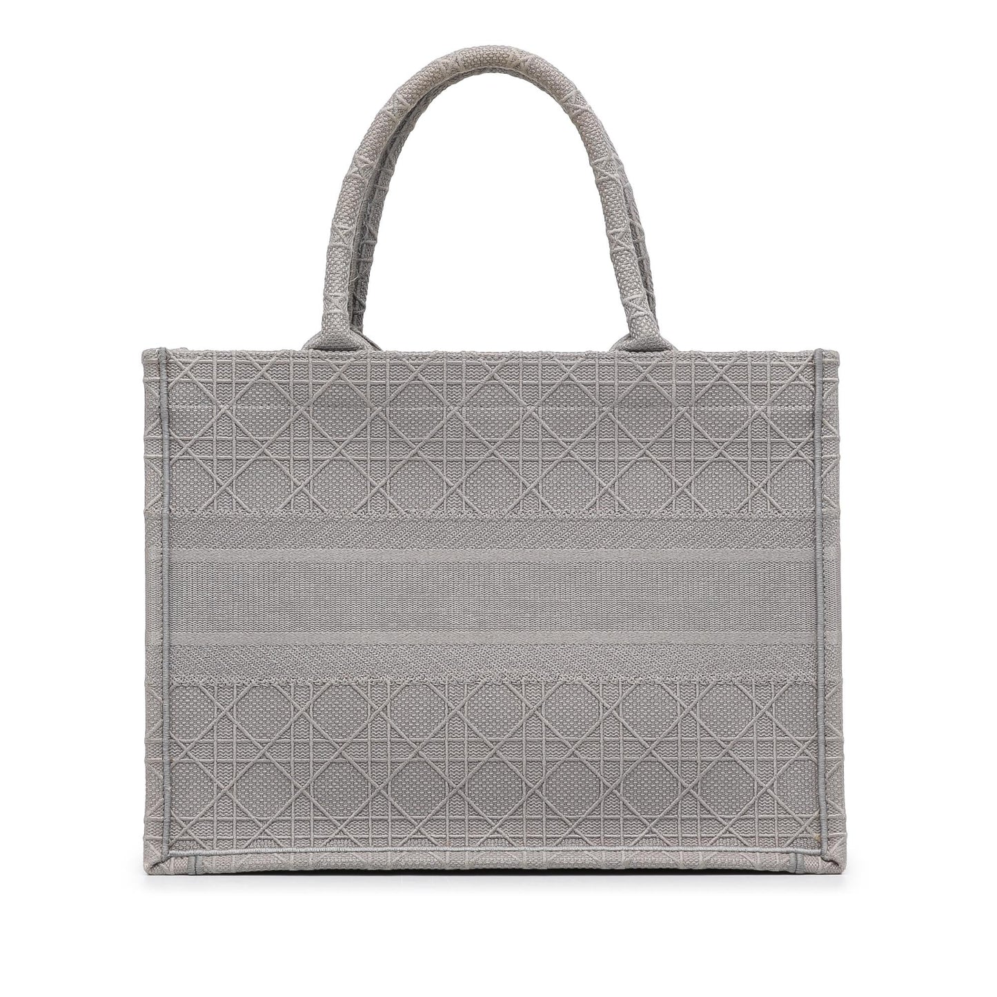 Dior Medium Cannage Embroidered Book Tote (SHG-nY1bZg)