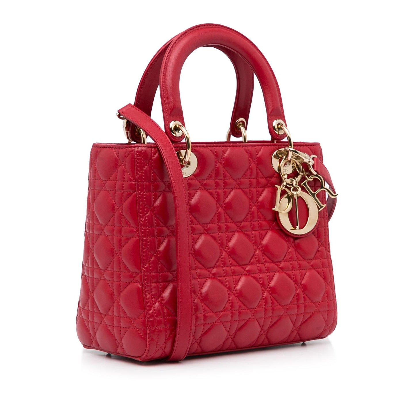 Dior Medium Cannage Lady Dior (SHG-Q2AcXK)