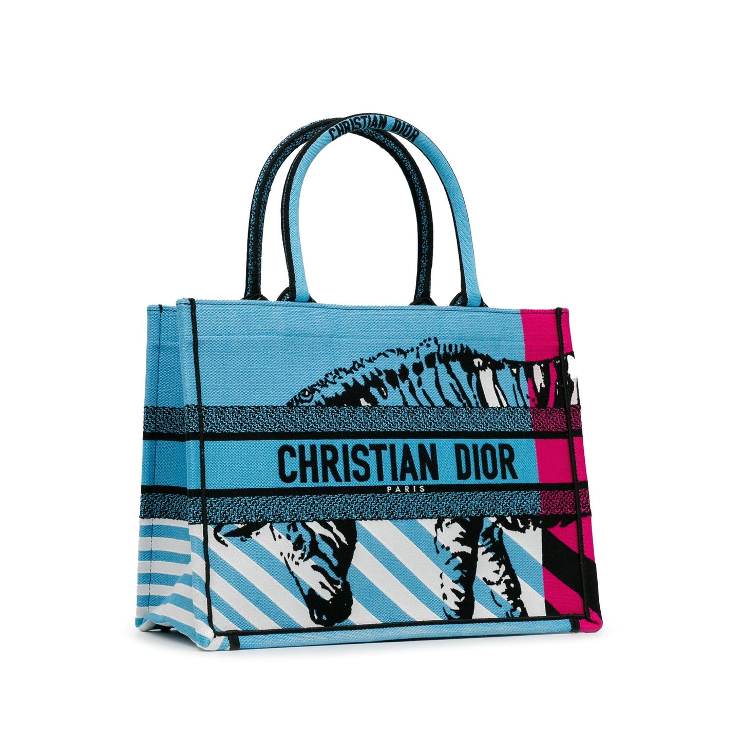 Dior Medium D-Jungle Pop Book Tote (SHG-9ZfnIt)