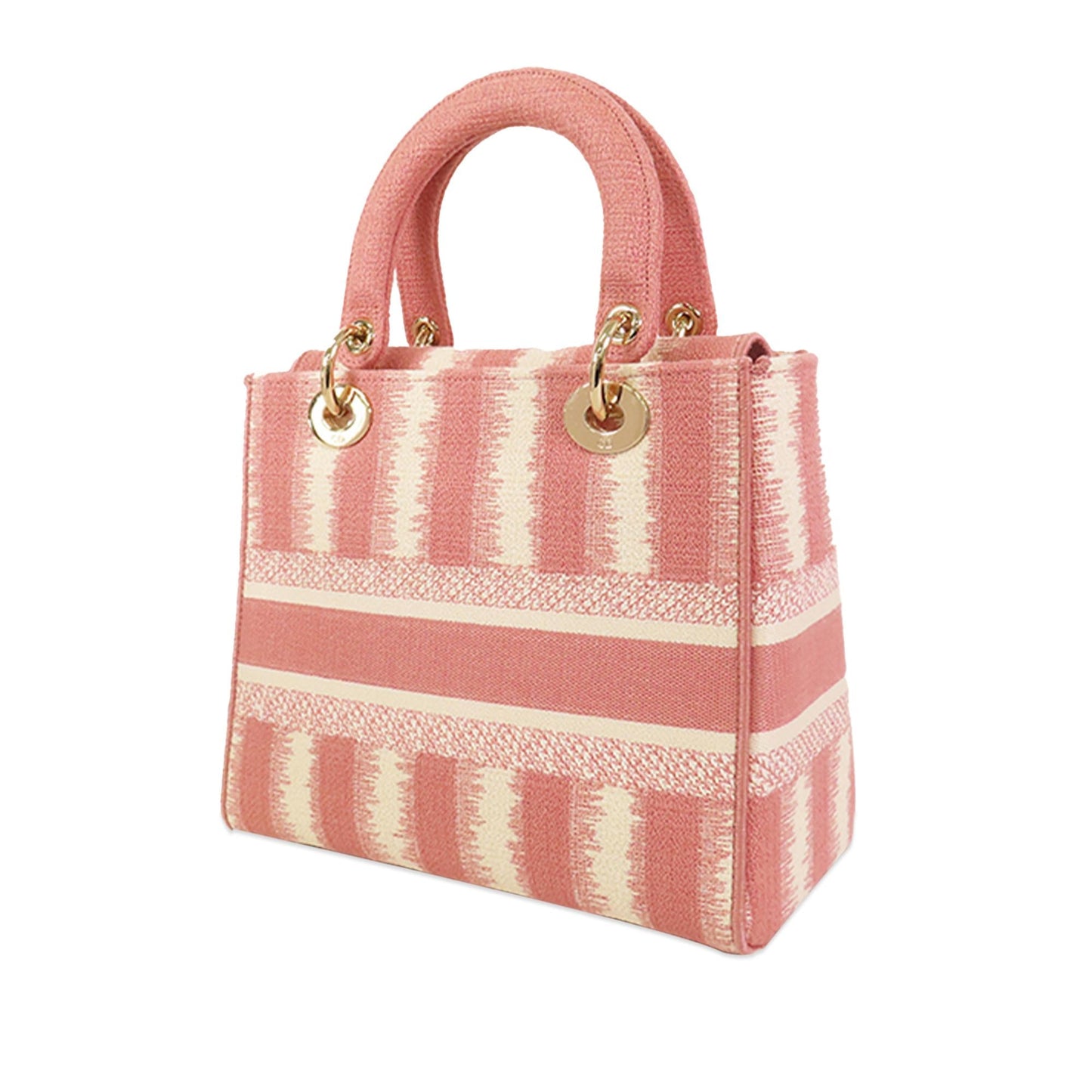 Dior Medium D-Stripes Lady D-Lite (SHG-n0Pvbc)