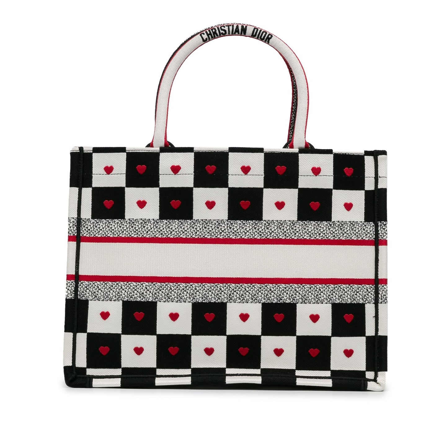 Dior Medium Dioramour D-Chess Book Tote (SHG-cv0KiU)