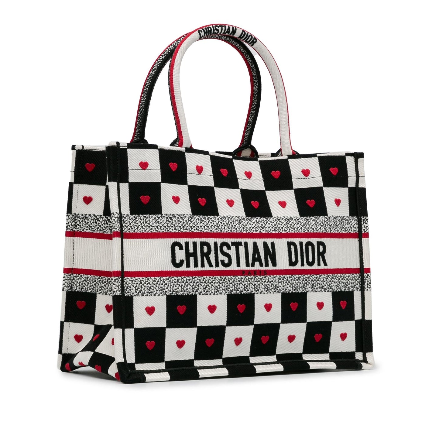 Dior Medium Dioramour D-Chess Book Tote (SHG-cv0KiU)