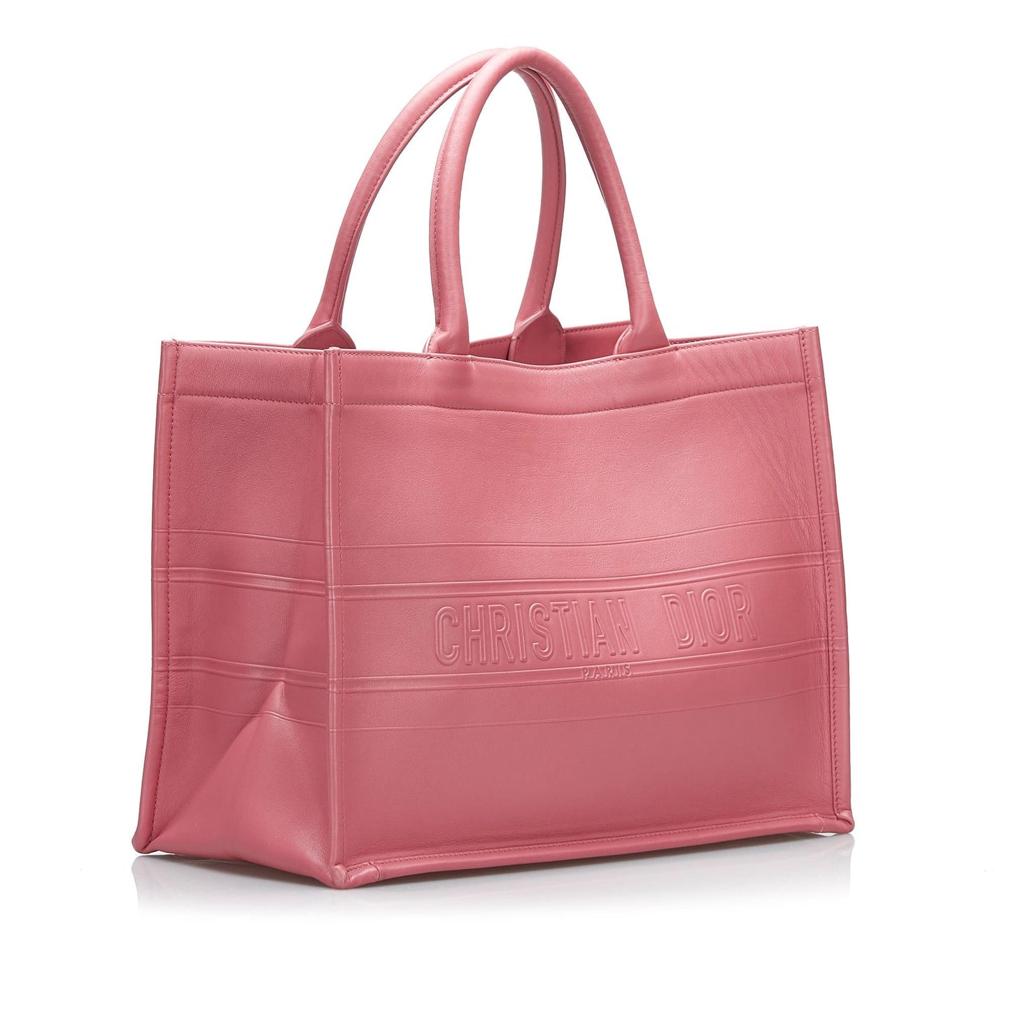 Dior Medium Embossed Book Tote (SHG-f2x2ej)