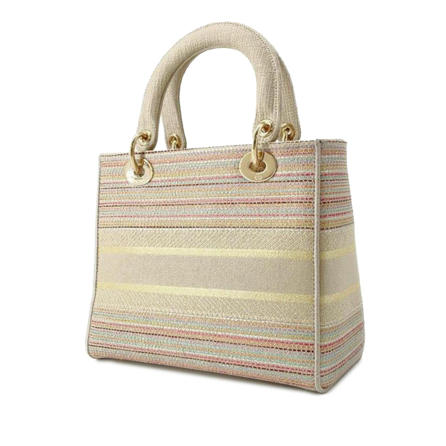 Dior Medium Embroidered Canvas Lady D-Lite (SHG-fmX9eY)