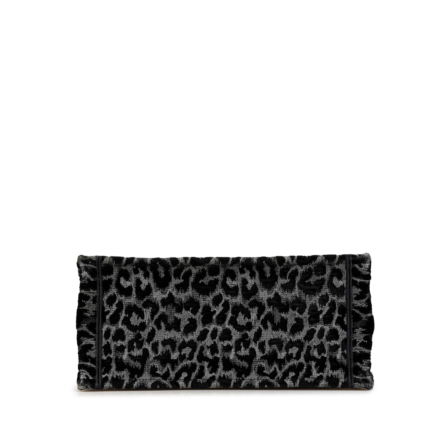 Dior Medium Embroidered Canvas Leopard Mizza Book Tote (SHG-L4qbE5)