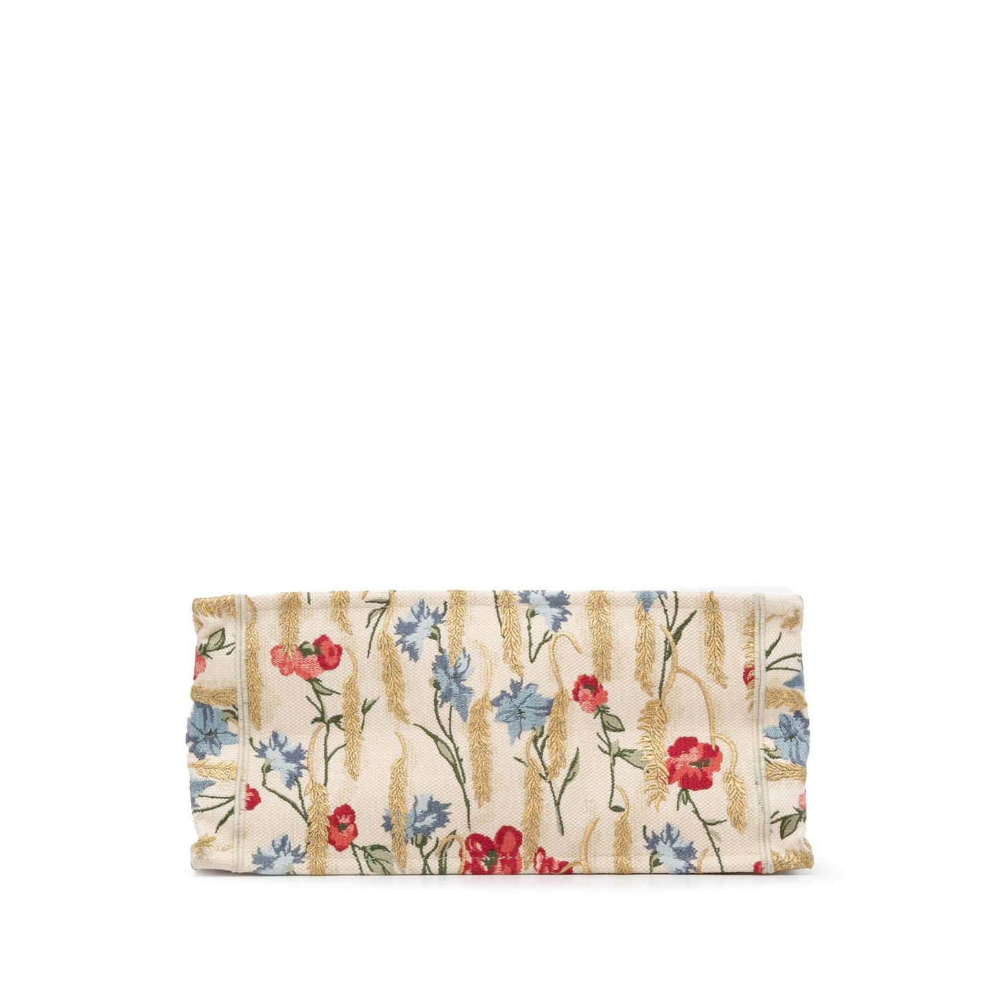 Dior Medium Embroidered Hibiscus Book Tote (SHG-zgBOJX)