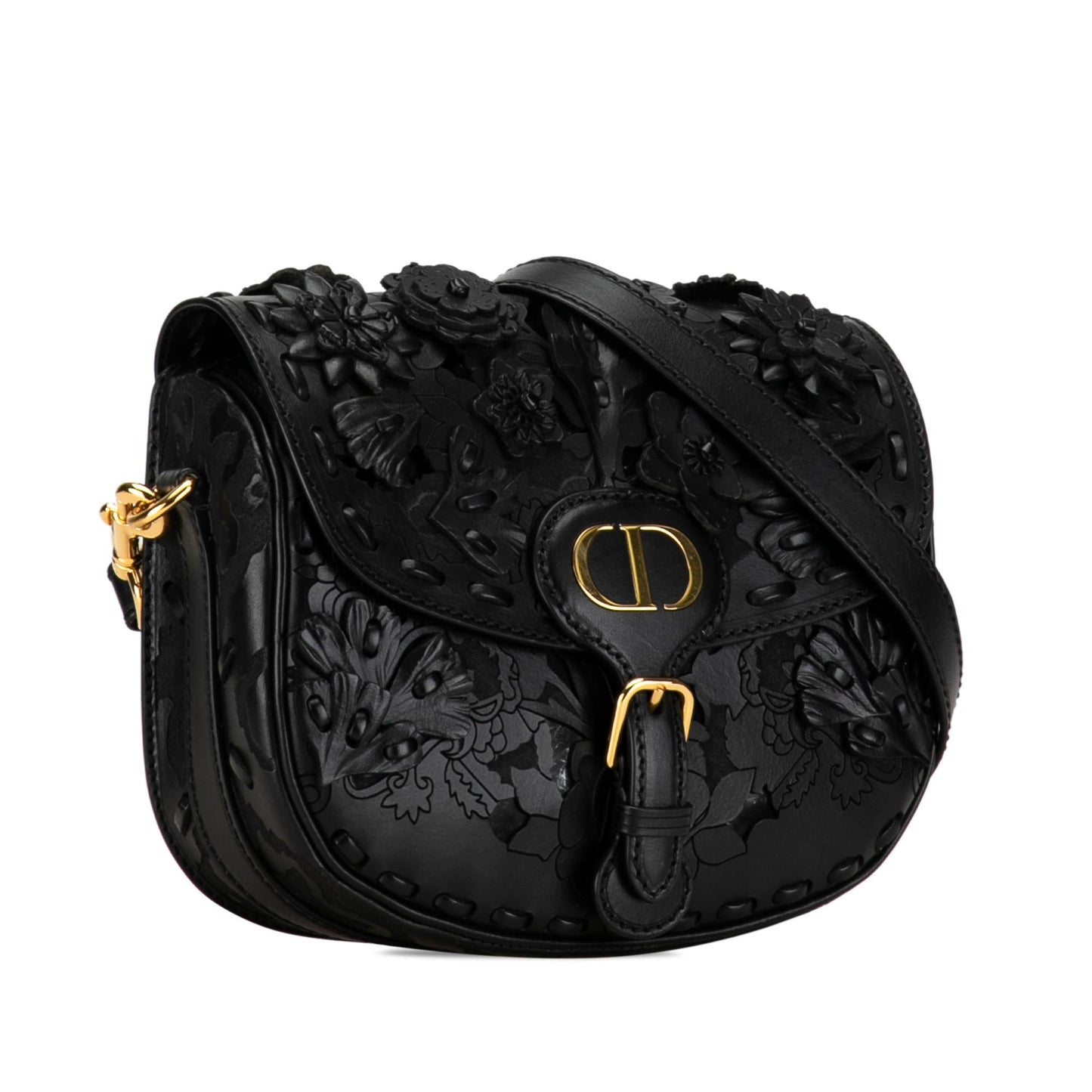 Dior Medium Floral Applique Bobby (SHG-ZAcP9l)