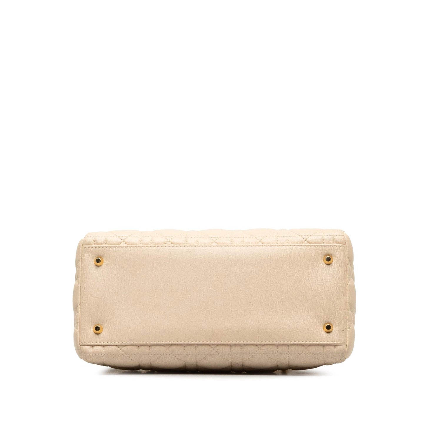 Dior Medium Lambskin Cannage Lady Dior (SHG-CyzxRl)